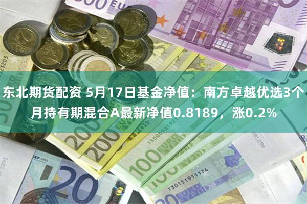 东北期货配资 5月17日基金净值：南方卓越优选3个月持有期混合A最新净值0.8189，涨0.2%