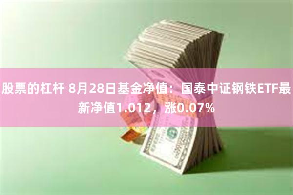 股票的杠杆 8月28日基金净值：国泰中证钢铁ETF最新净值1.012，涨0.07%