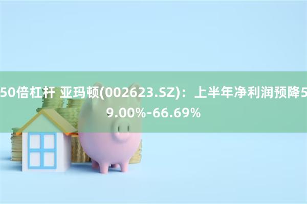 50倍杠杆 亚玛顿(002623.SZ)：上半年净利润预降59.00%-66.69%